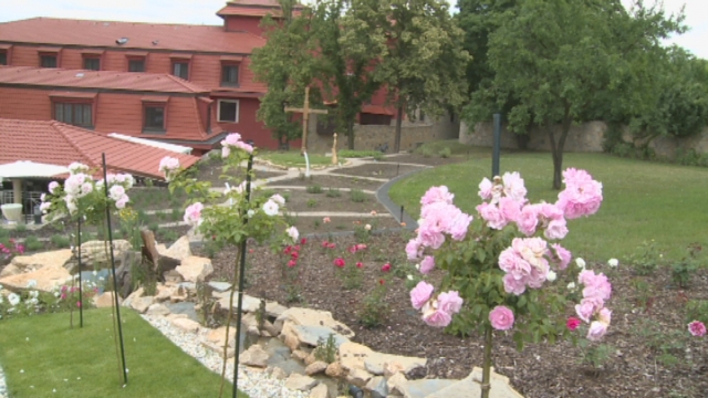 Hotel sv.Ludmila má novú ružovú záhradu