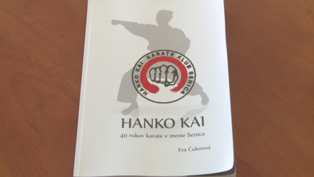 Kniha k výročiu 40 rokov karate klubu Hanko kai Senica