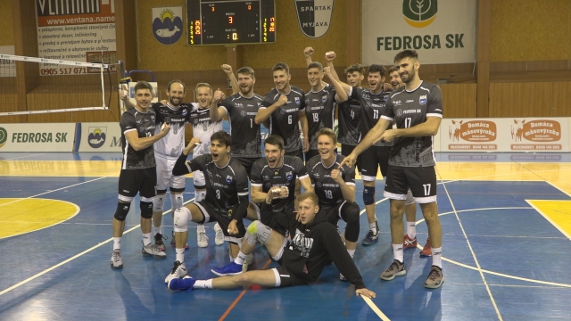 Spartak Myjava - VK OSMOS Prievidza, posledný zápas štvrťfinále