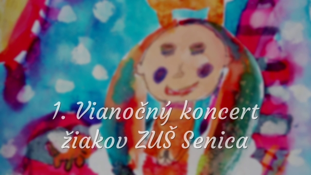 1. vianočný koncert žiakov ZUŠ