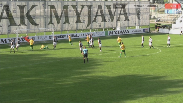  Spartak Myjava – TJ Družstevník Veľké Ludince  29. kolo Tipos 3. ligy západ