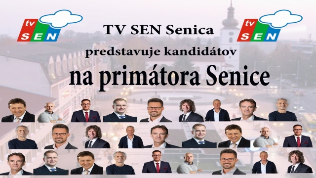 Predstavenie kandidátov na primátora Senice