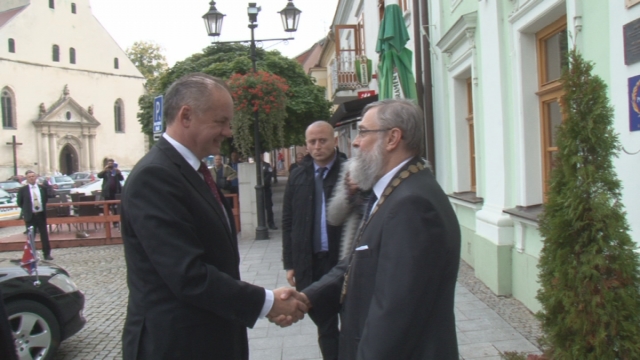 Skalicu navštívil prezident Andrej Kiska
