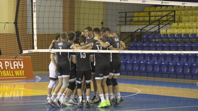 Volejbal 12.kolo -Spartak Myjava -VK Mirad UNIPO Prešov 