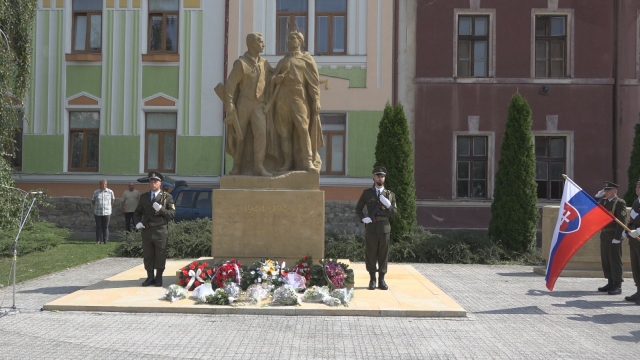 75. výročie SNP si delegácie uctil aj na Myjave