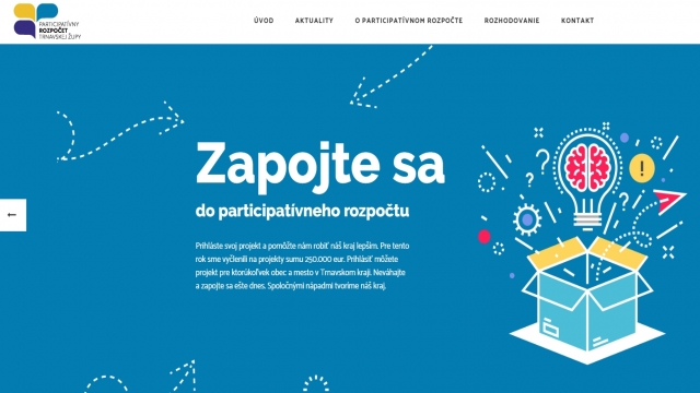 Participatívny rozpočet TTSK Participatívny rozpočet TTSK
