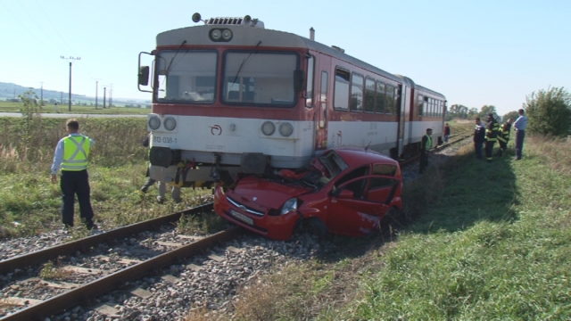 Nehoda na železničnom priecestí
