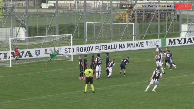 25. kolo 3.ligy Západ Spartak Myjava-KFC Kalná nad Hronom