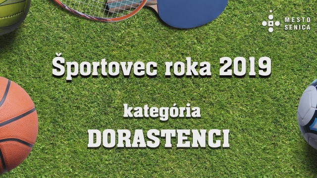 Profily najlepších športovcov Senice za rok 2019 - kategória dorastenci