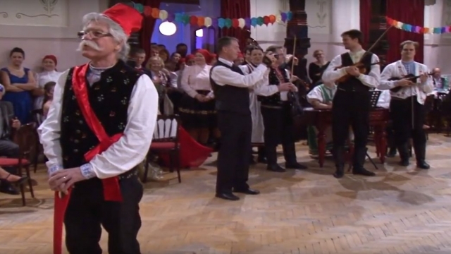 Turecký tanec - jeden z mála odkazov na fašiangové tradície v Skalici