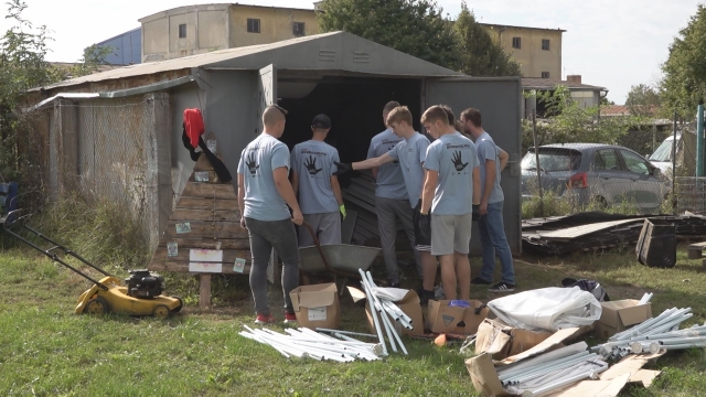 Tento rok pomáhali dobrovoľníci v útulku, či skrášľovali naše mesto