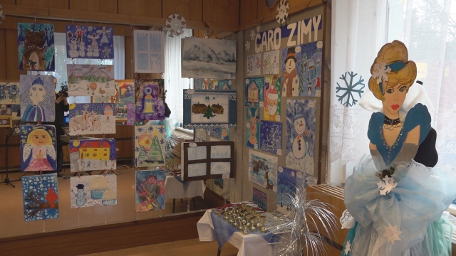 Deti zobrazili Čaro zimy