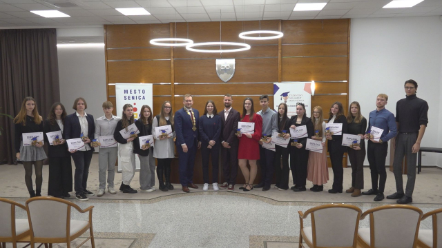 Najlepší študenti boli ocenení 