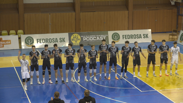 Volejbalová extraliga mužov  TJ Spartak Myjava - TJ Slávia Svidník
