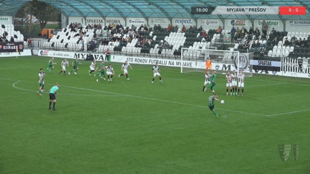 Spartak Myjava - FC Tatran Prešov  26. kolo 2. ligy