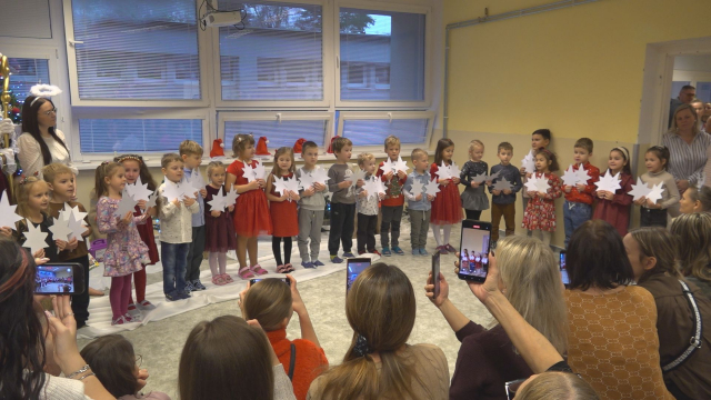 Do MŠ Komenského zavítal Mikuláš