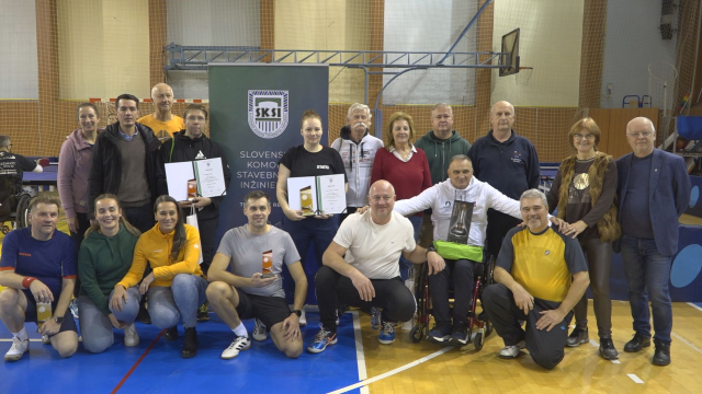 1. ročník stolnotenisového turnaja Slovenskej komory stavebných inžinierov