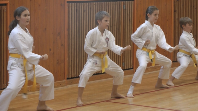 Karate - páskovanie